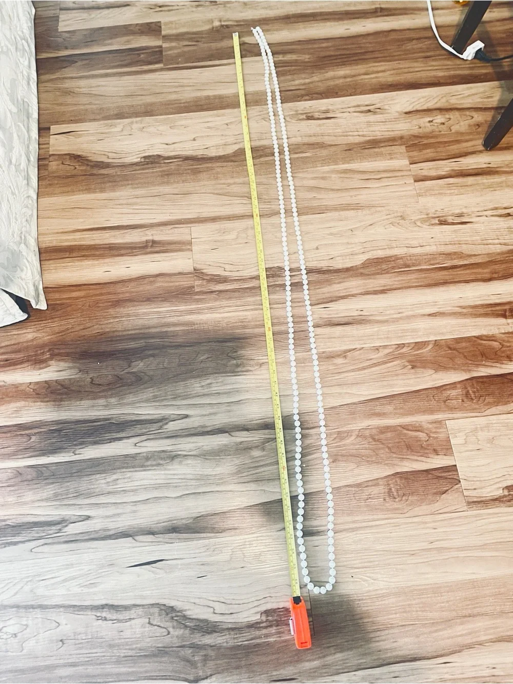 Faux Pearl Strand White
